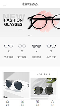 个性眼镜墨镜 页面预览图