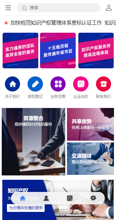 知识产权模板缩略图