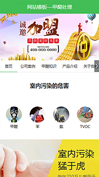 甲醛治理模板缩略图