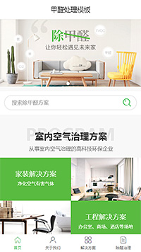 甲醛治理模板缩略图