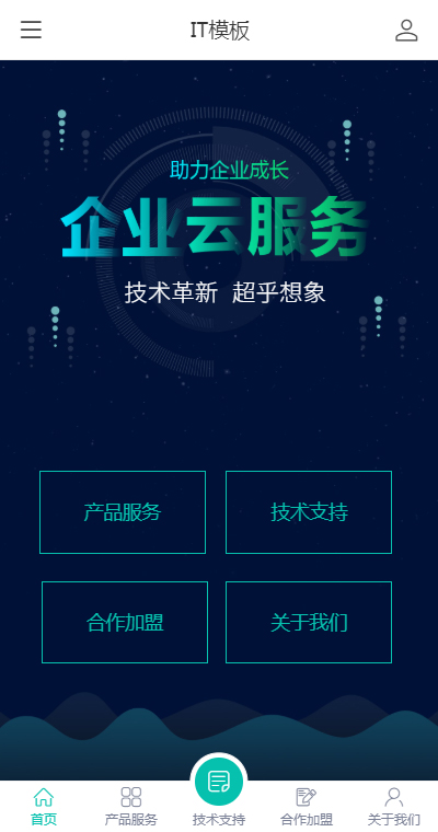 IT服务模板缩略图