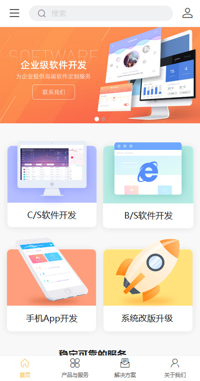 软件开发模板缩略图