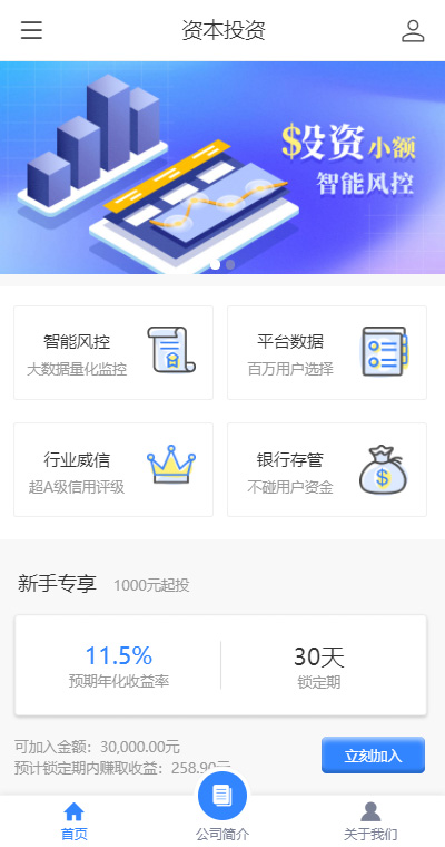 资本投资模板缩略图