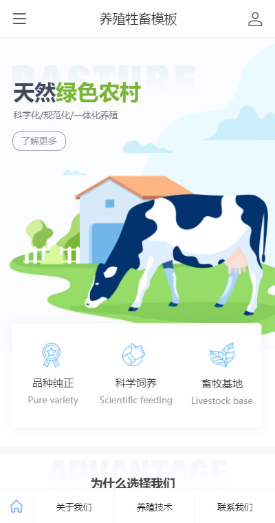 养殖牲畜模板缩略图