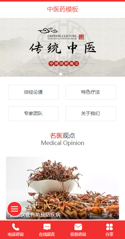 中医理疗模板缩略图